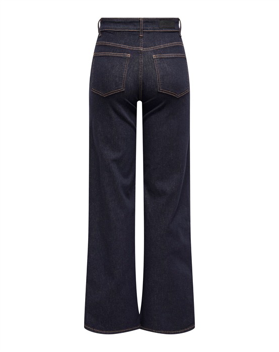 OnlMadison Blush Wide Jeans - Dark Blue Denim